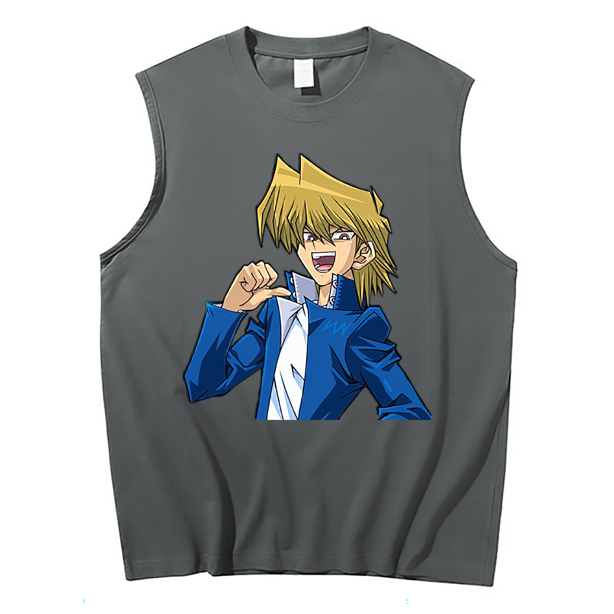 （画像用） 遊☆戯☆王 Yu-Gi-Oh! コットン100％タンクトップ（フロントプリント）